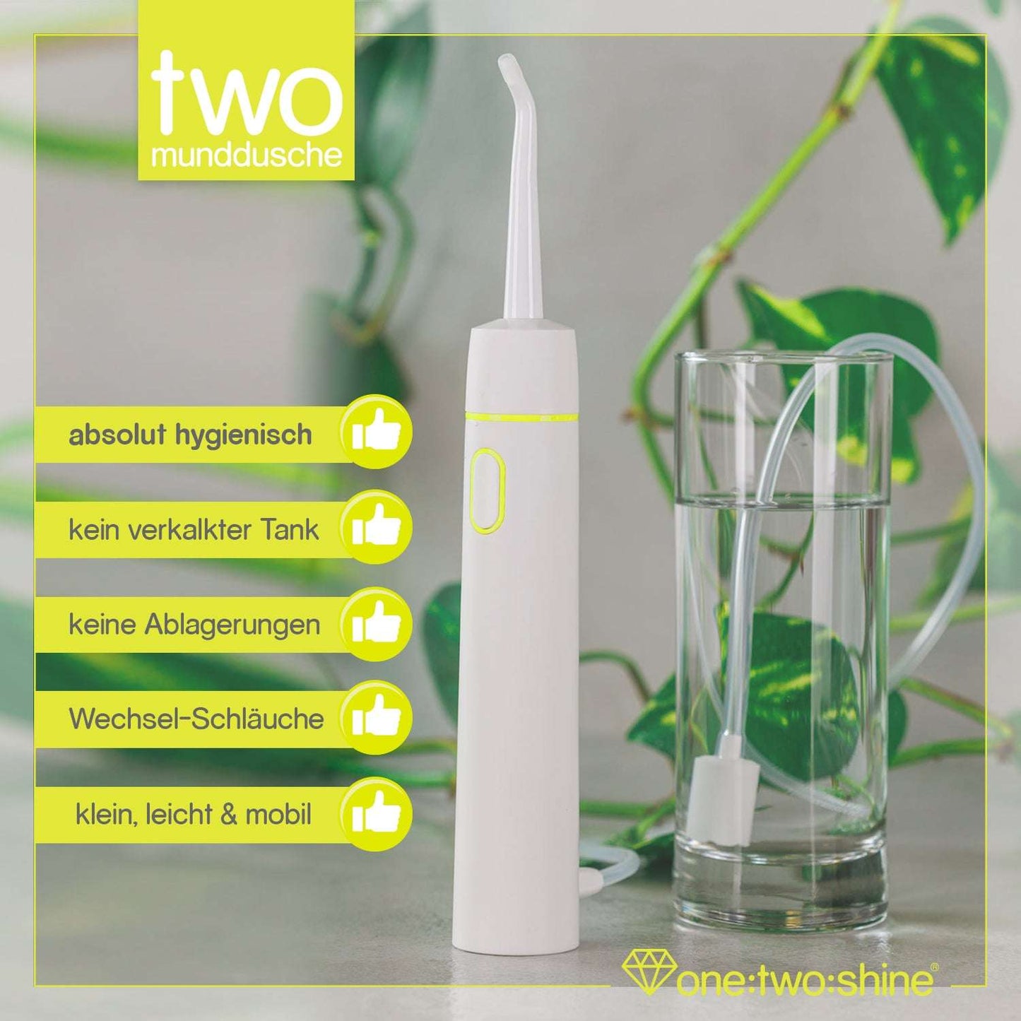 Munddusche TWO Lime-Green