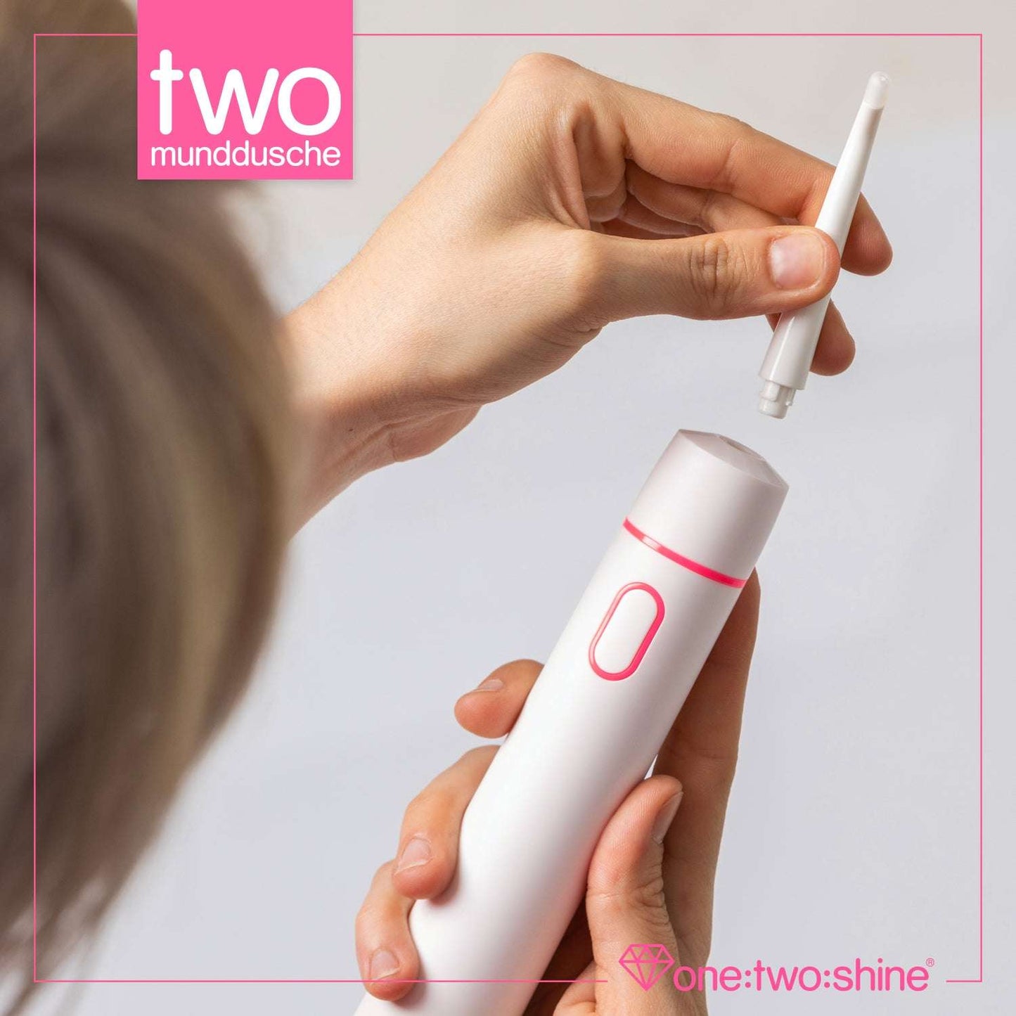 Munddusche TWO Hot-Pink